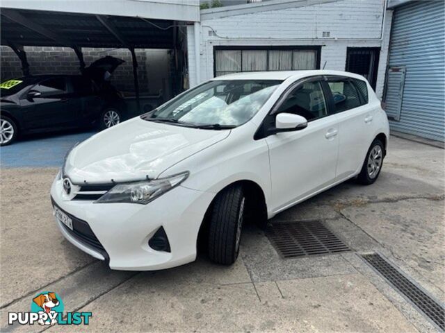 2012 TOYOTA COROLLA ASCENT ZRE182R 5D HATCHBACK