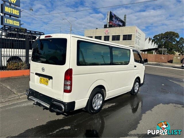 2017 TOYOTA HIACE  KDH201RMY17 4D VAN