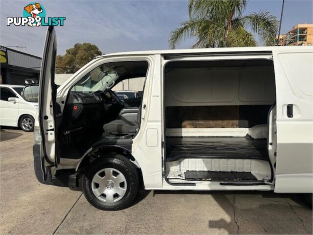 2009 TOYOTA HIACE LWB TRH201RMY07UPGRADE 4D VAN