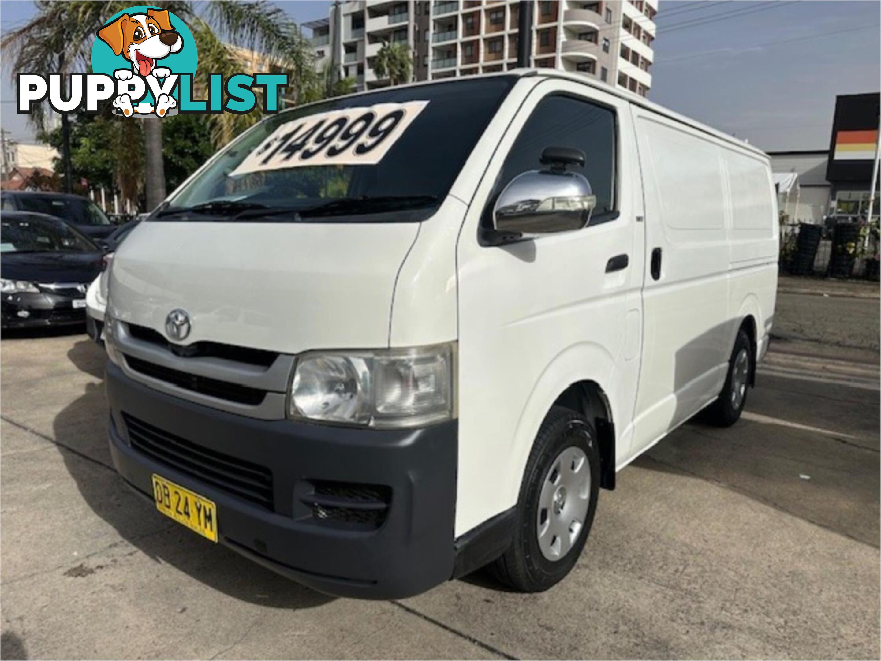 2009 TOYOTA HIACE LWB TRH201RMY07UPGRADE 4D VAN