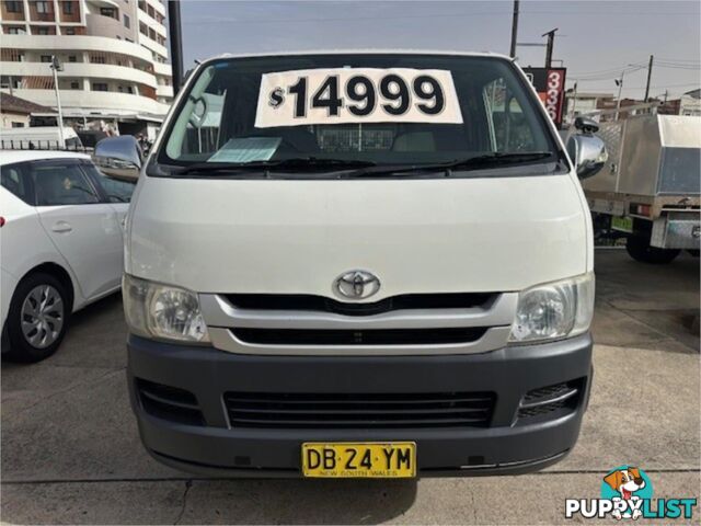 2009 TOYOTA HIACE LWB TRH201RMY07UPGRADE 4D VAN