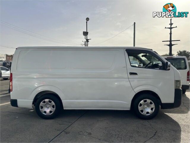 2009 TOYOTA HIACE LWB TRH201RMY07UPGRADE 4D VAN