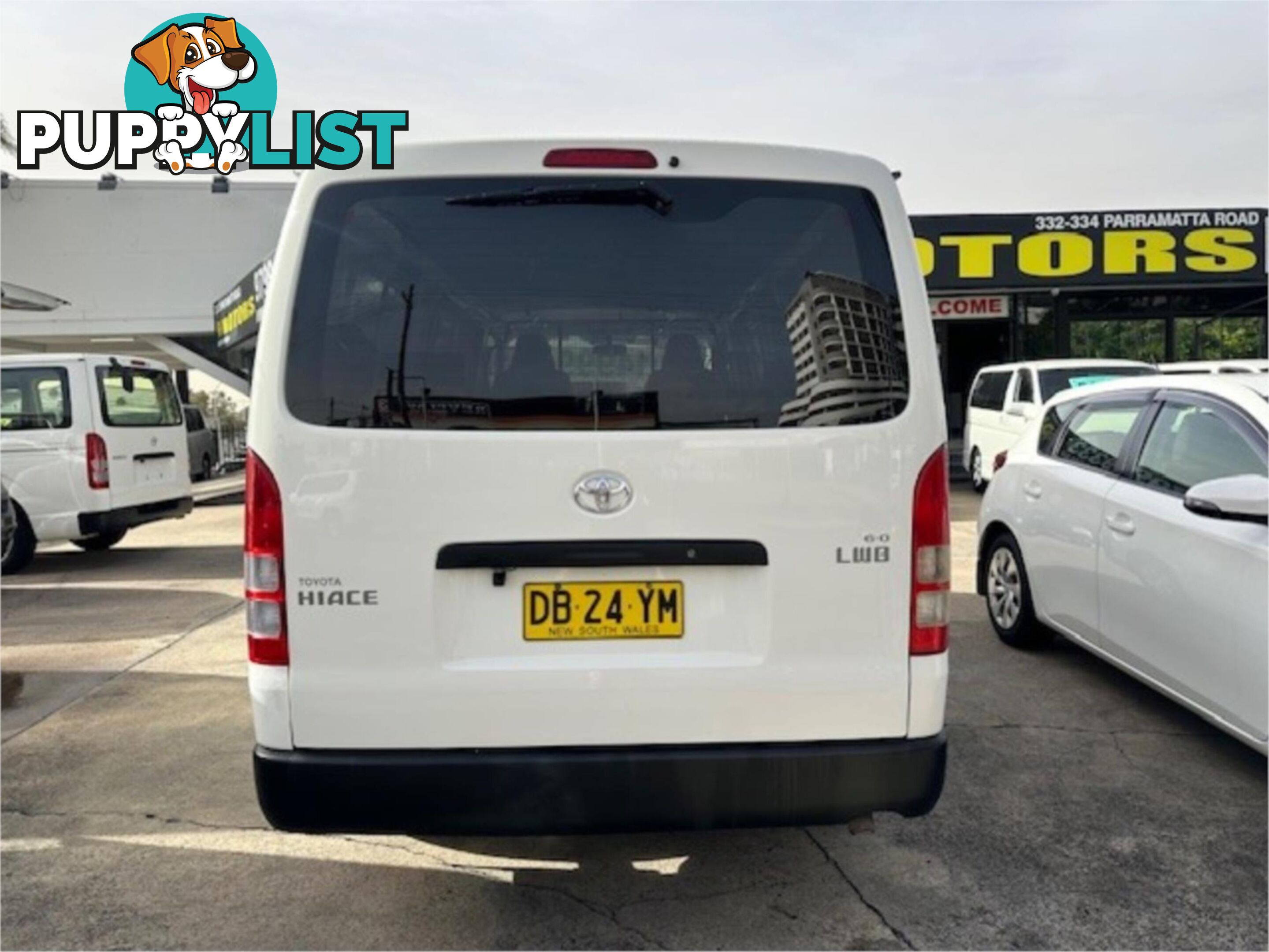 2009 TOYOTA HIACE LWB TRH201RMY07UPGRADE 4D VAN
