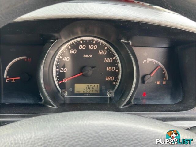 2009 TOYOTA HIACE LWB TRH201RMY07UPGRADE 4D VAN