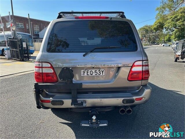 2004 TOYOTA LANDCRUISER GXL(4X4) UZJ100R 4D WAGON