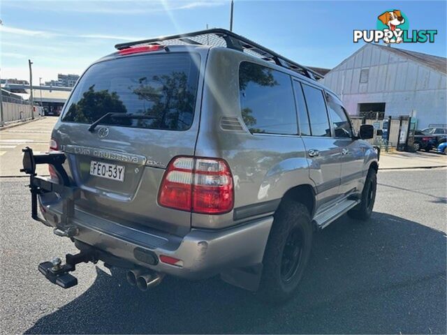 2004 TOYOTA LANDCRUISER GXL(4X4) UZJ100R 4D WAGON