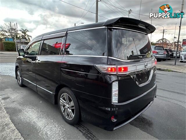 2012 NISSAN ELGRAND RIDER E52 5D WAGON