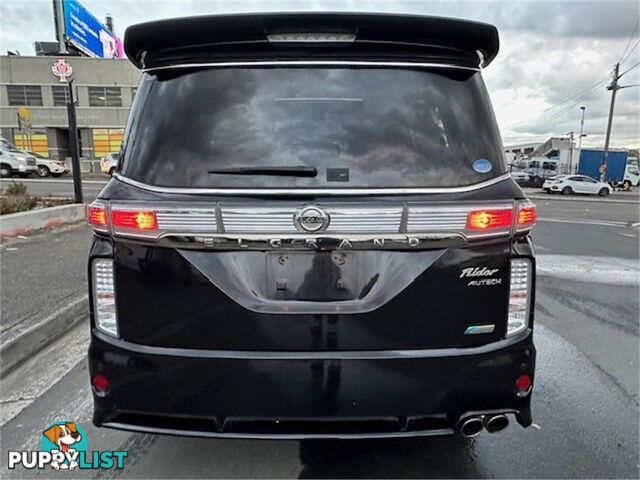 2012 NISSAN ELGRAND RIDER E52 5D WAGON