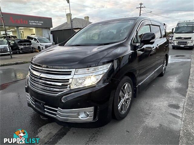 2012 NISSAN ELGRAND RIDER E52 5D WAGON