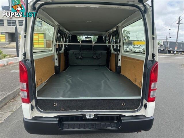 2015 TOYOTA HIACE LWB KDH201RMY15 5D VAN