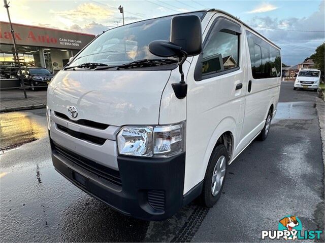 2019 TOYOTA HIACE DX GDH206 5D VAN