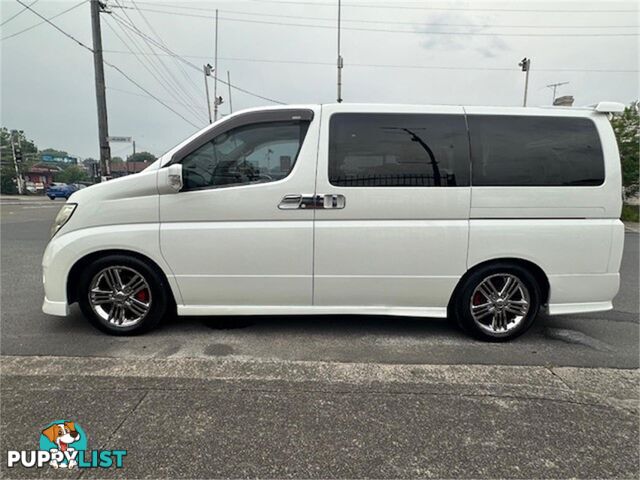 2005 NISSAN ELGRAND RIDERS E51 5D WAGON