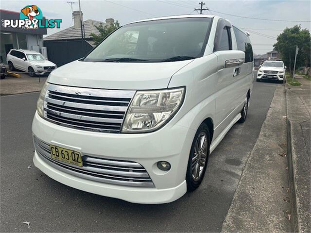 2005 NISSAN ELGRAND RIDERS E51 5D WAGON