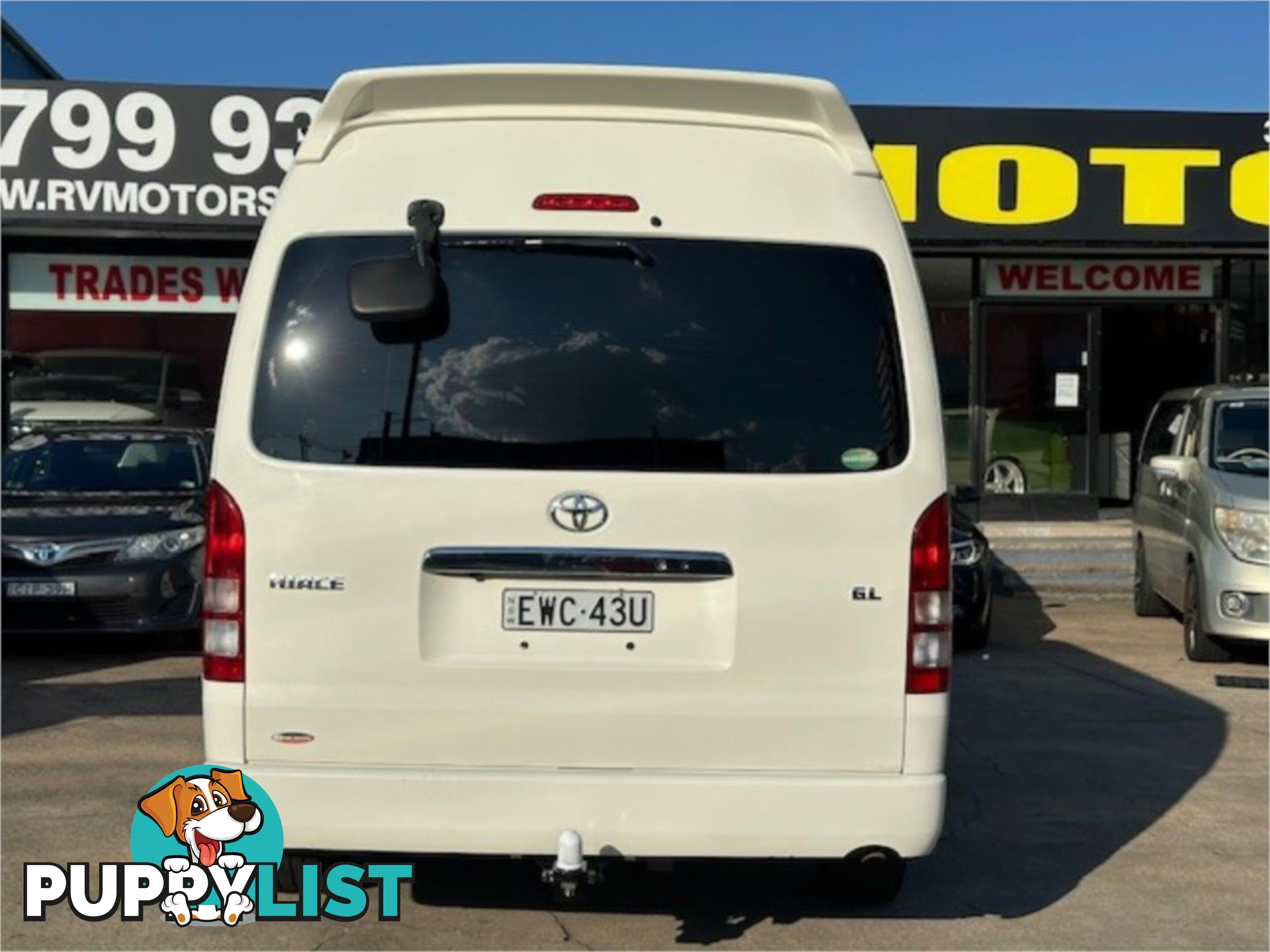 2015 TOYOTA HIACE COMMUTER KDH223RMY15 BUS