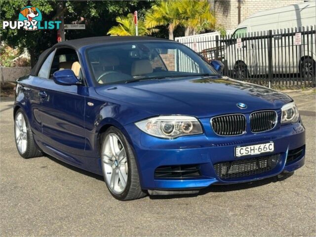 2013 BMW 1 35IMSPORT E88MY13UPDATE 2D CONVERTIBLE