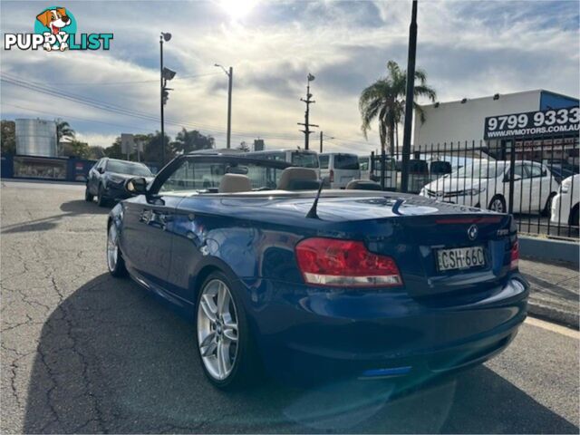 2013 BMW 1 35IMSPORT E88MY13UPDATE 2D CONVERTIBLE