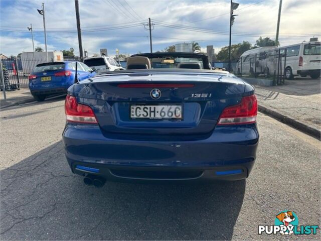2013 BMW 1 35IMSPORT E88MY13UPDATE 2D CONVERTIBLE