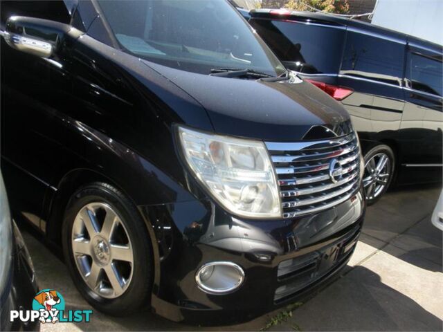 2005 NISSAN ELGRAND HIGHWAYSTAR E51 4D WAGON