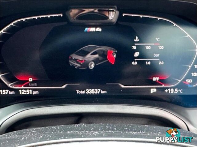 2022 BMW M4 COMPETITIONMXDRIVE G82 2D COUPE