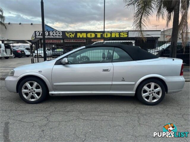 2004 HOLDEN ASTRA CONVERTIBLE TS 2D CONVERTIBLE