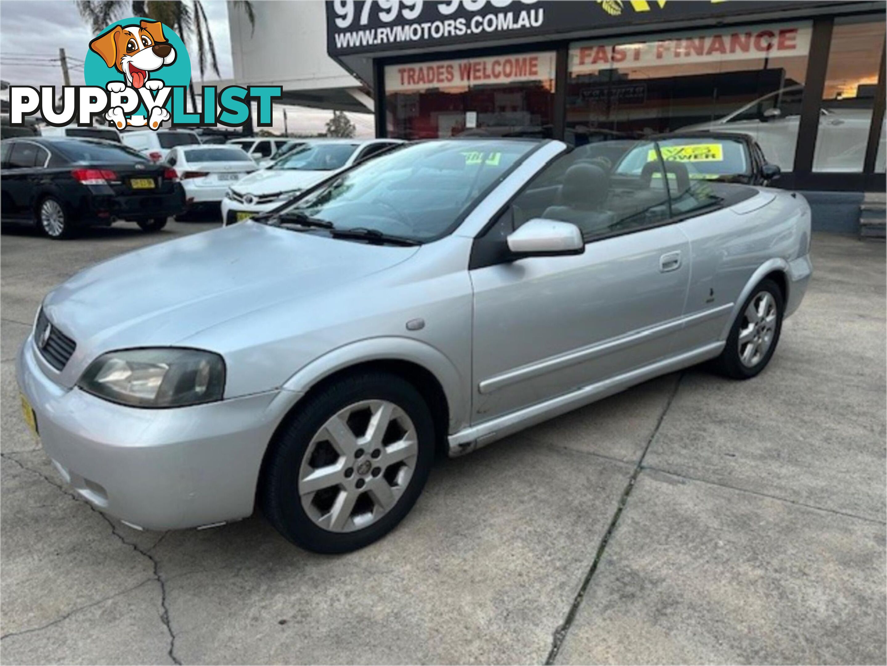 2004 HOLDEN ASTRA CONVERTIBLE TS 2D CONVERTIBLE