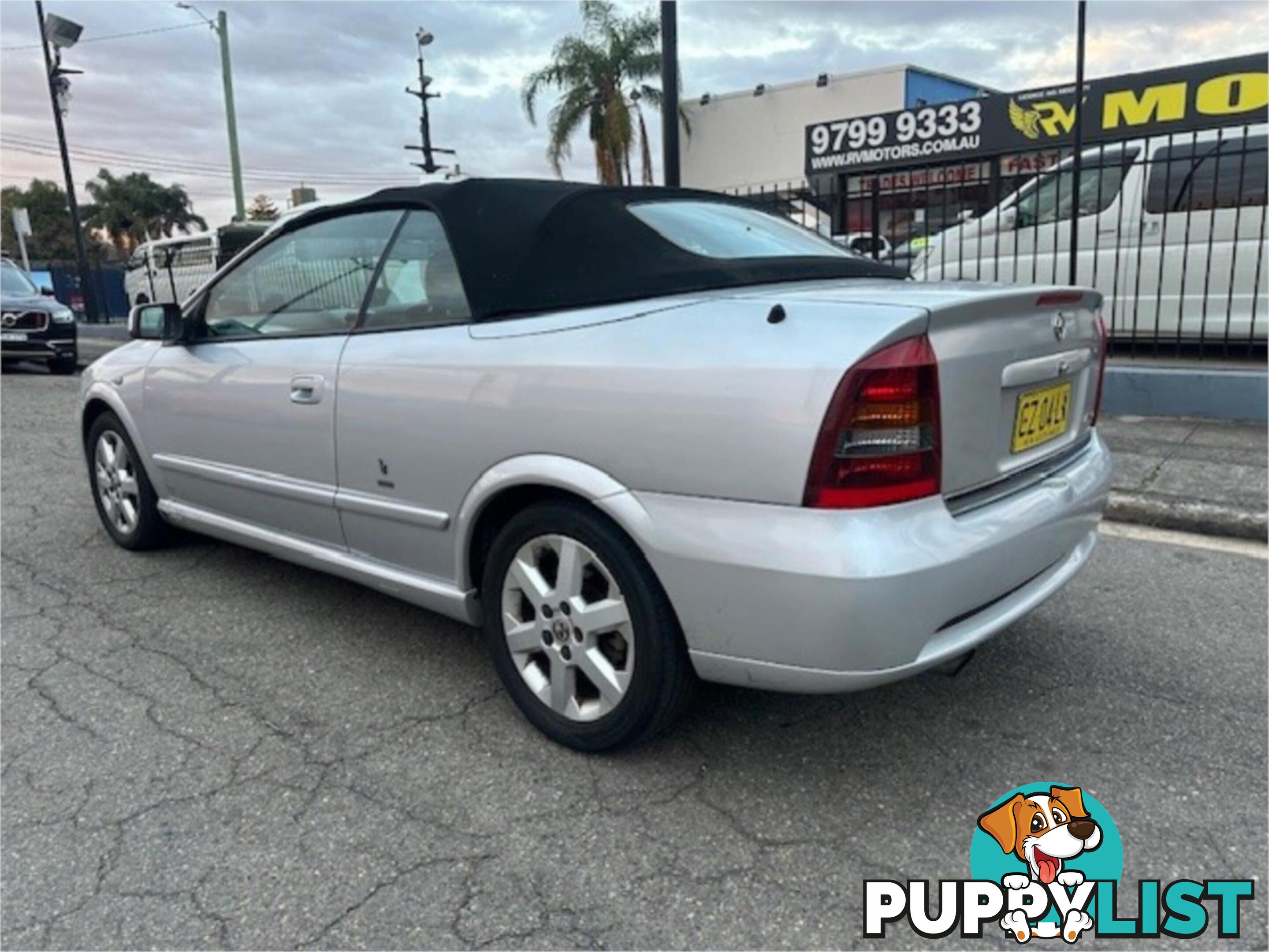 2004 HOLDEN ASTRA CONVERTIBLE TS 2D CONVERTIBLE