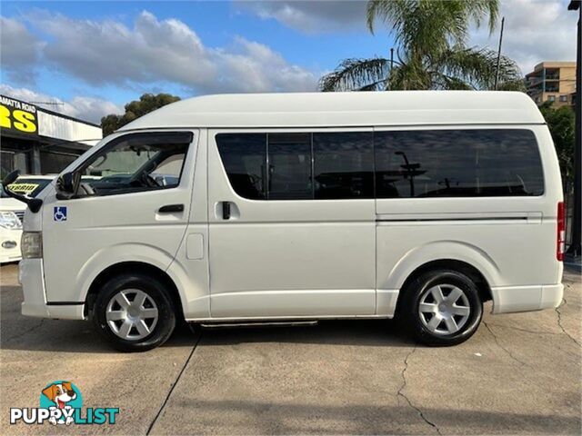 2012 TOYOTA HIACE WELCAB TRH200 5D VAN