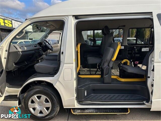2012 TOYOTA HIACE WELCAB TRH200 5D VAN