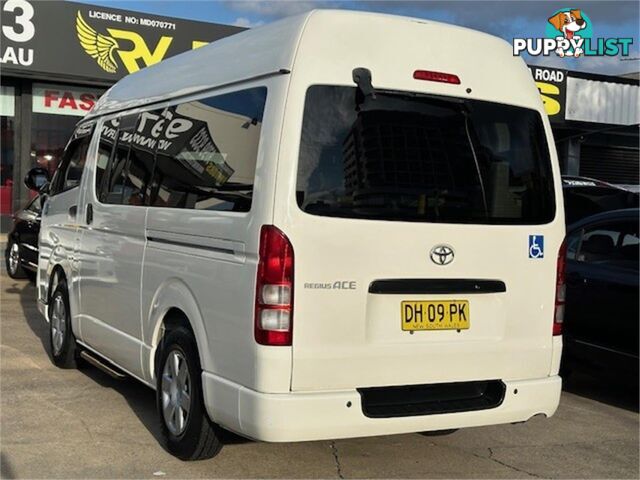 2012 TOYOTA HIACE WELCAB TRH200 5D VAN