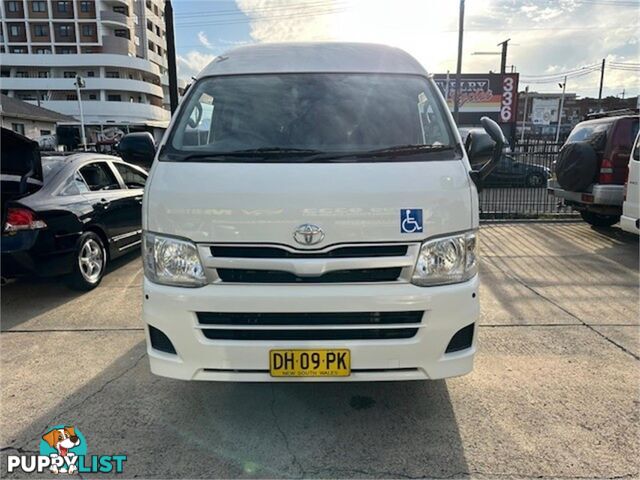 2012 TOYOTA HIACE WELCAB TRH200 5D VAN