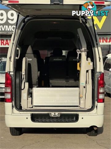 2012 TOYOTA HIACE WELCAB TRH200 5D VAN