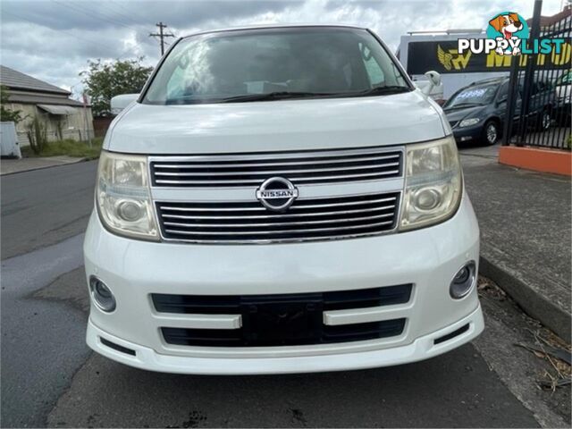 2007 NISSAN ELGRAND HIGHWAYSTAR E51 5D WAGON