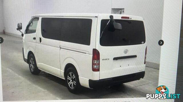 2014 TOYOTA HIACE LWB KDH206RMY14 5D VAN