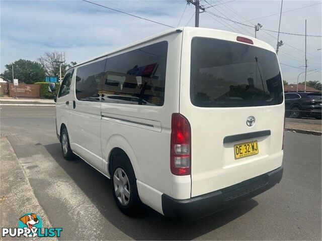 2017 TOYOTA HIACE  KDH201RMY17 4D VAN