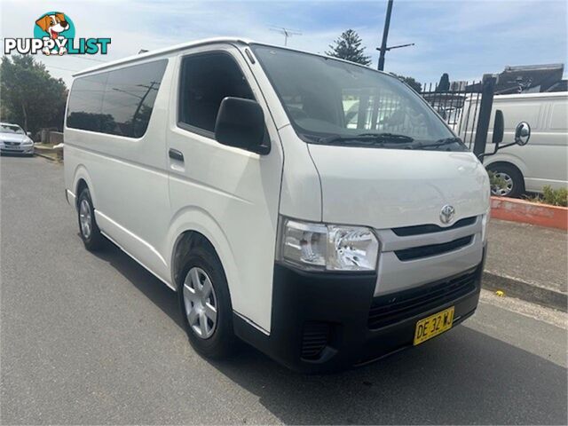 2017 TOYOTA HIACE  KDH201RMY17 4D VAN