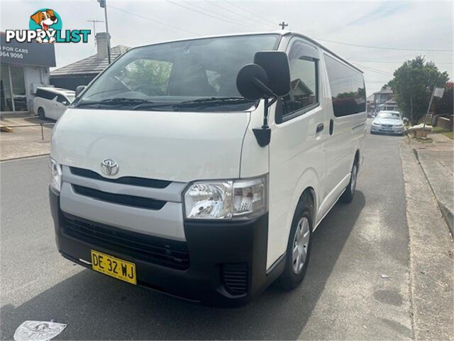 2017 TOYOTA HIACE  KDH201RMY17 4D VAN