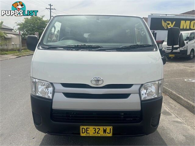 2017 TOYOTA HIACE  KDH201RMY17 4D VAN