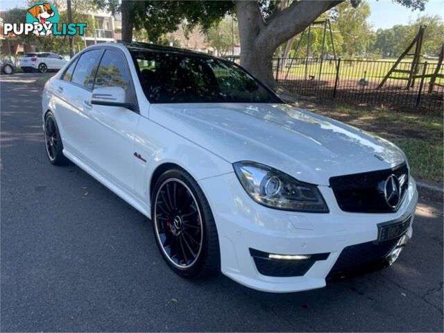 2012 MERCEDES-BENZ C63 AMG W204MY12 4D SEDAN