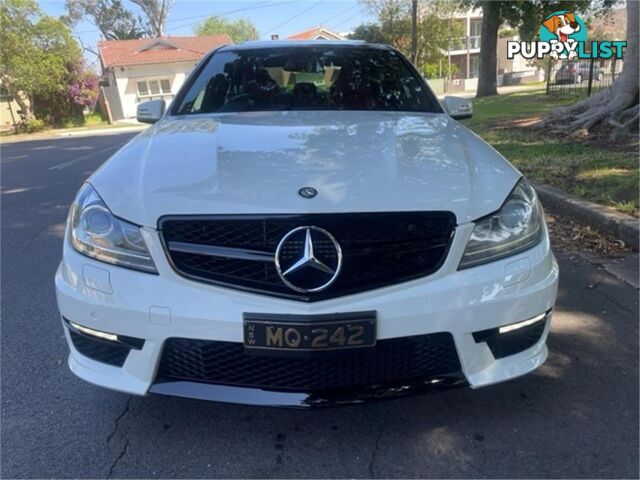 2012 MERCEDES-BENZ C63 AMG W204MY12 4D SEDAN