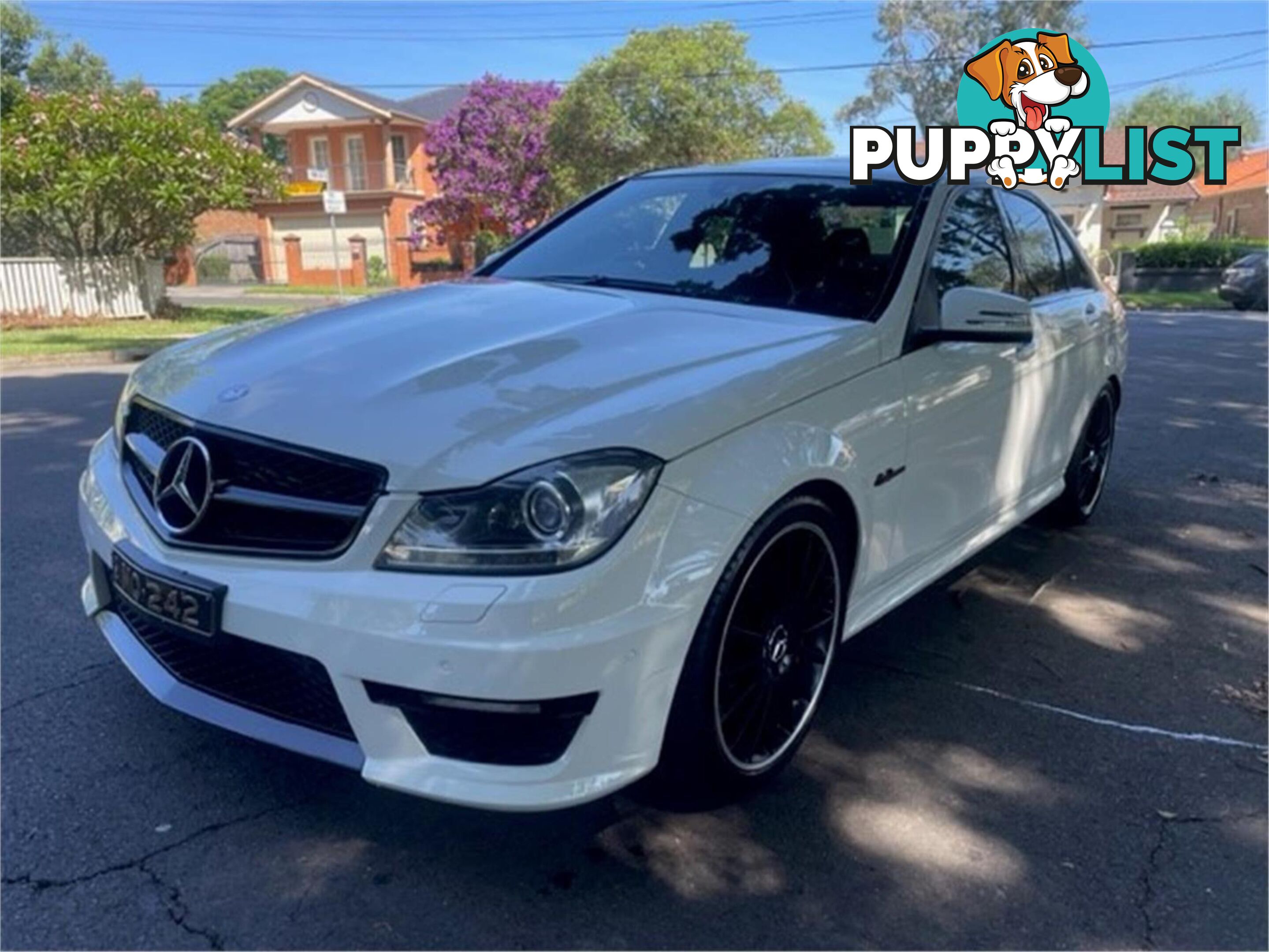 2012 MERCEDES-BENZ C63 AMG W204MY12 4D SEDAN