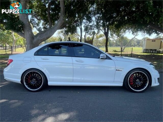 2012 MERCEDES-BENZ C63 AMG W204MY12 4D SEDAN