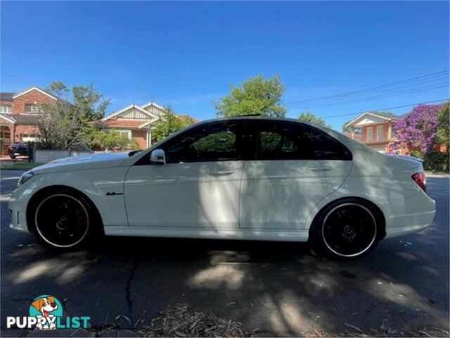 2012 MERCEDES-BENZ C63 AMG W204MY12 4D SEDAN