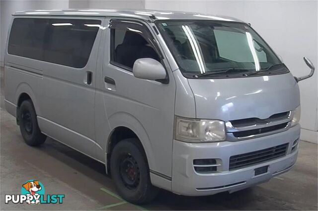 2010 TOYOTA HIACE GLPACK KDH206RMY10UPGRADE 5D VAN