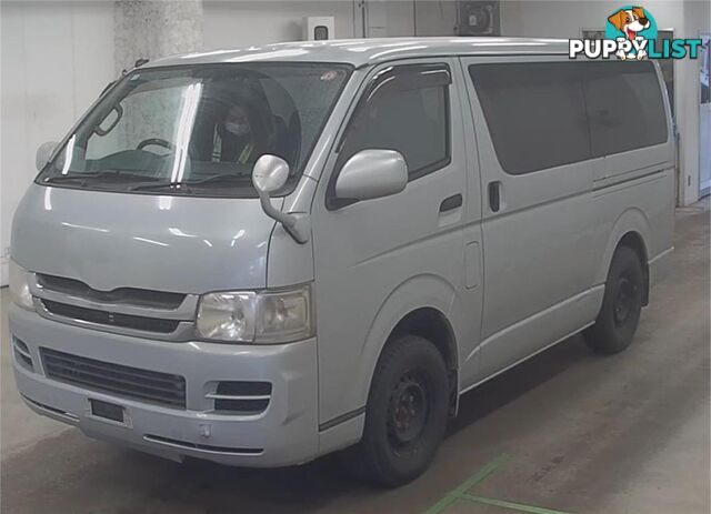 2010 TOYOTA HIACE GLPACK KDH206RMY10UPGRADE 5D VAN