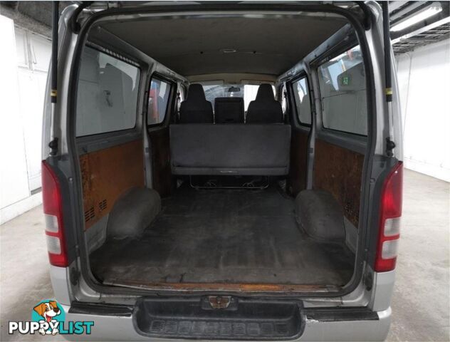 2010 TOYOTA HIACE GLPACK KDH206RMY10UPGRADE 5D VAN