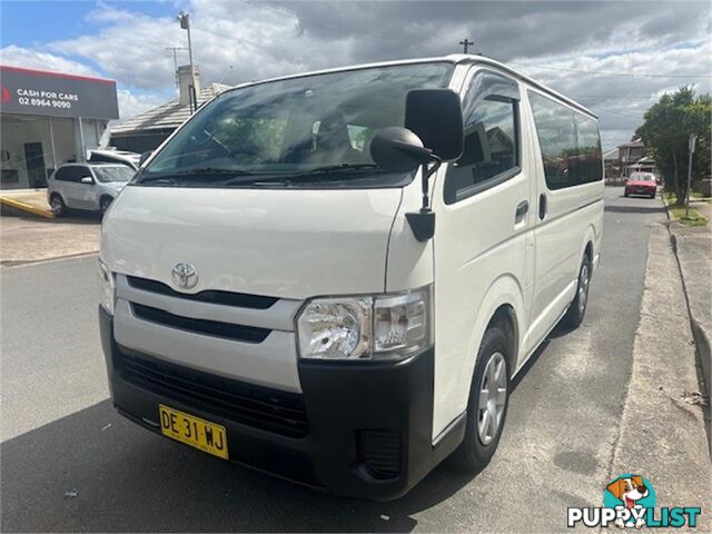 2016 TOYOTA HIACE LWB KDH201RMY16 5D VAN