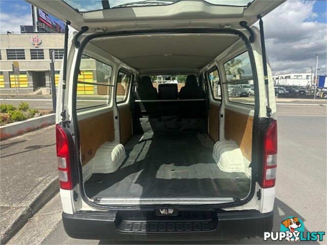 2016 TOYOTA HIACE LWB KDH201RMY16 5D VAN