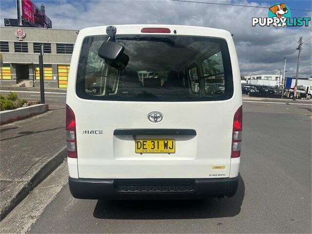 2016 TOYOTA HIACE LWB KDH201RMY16 5D VAN