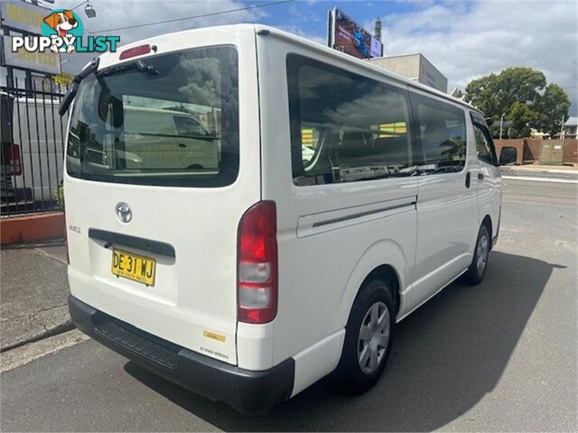 2016 TOYOTA HIACE LWB KDH201RMY16 5D VAN