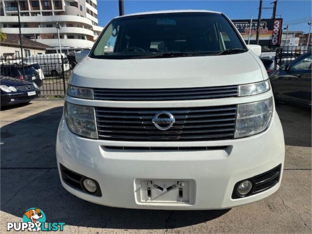 2003 NISSAN ELGRAND HIGHWAYSTAR E51 5D WAGON